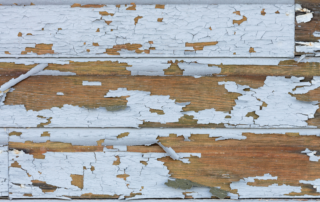 exterior paint chipping