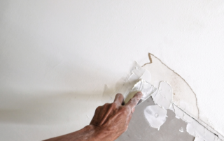 fixing damaged drywall